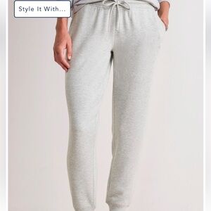 Vineyard vines  dream cloth marshmallow heather Gray Jogger Sweatpants small
